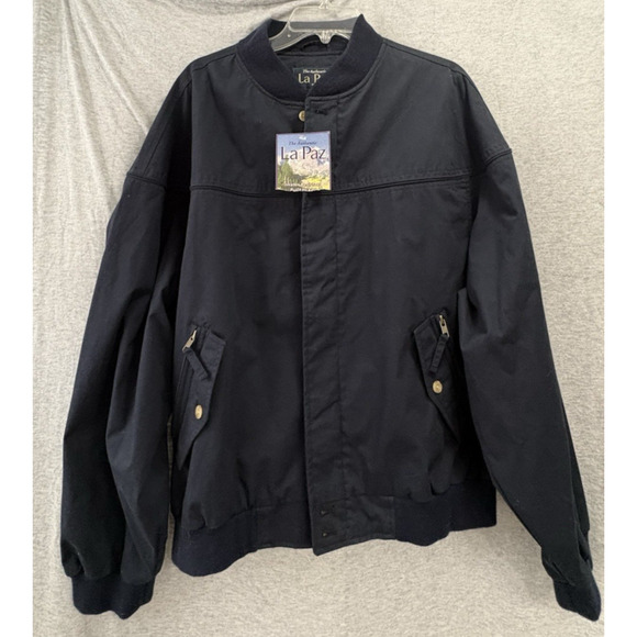 Vintage 90'S NWT Catalina La Paz Derby Jacket with Cup Shoulders Men's Size XL